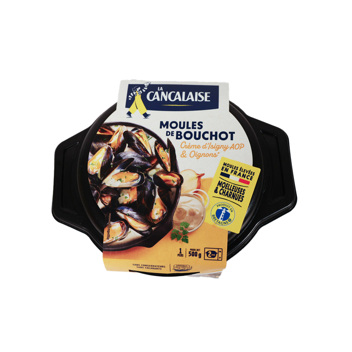 LA CANCALAISE French Cooked Blue Mussels - Isigny Sour Cream & Onion (500g)