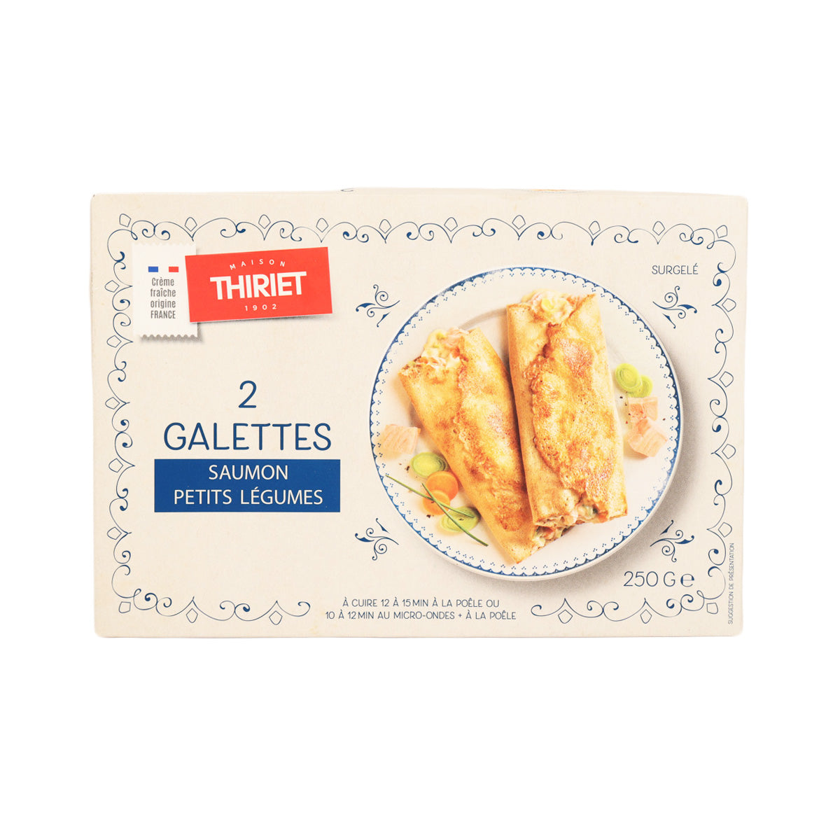 THIRIET 2 Salmon & Vegetable Pancakes (250g)