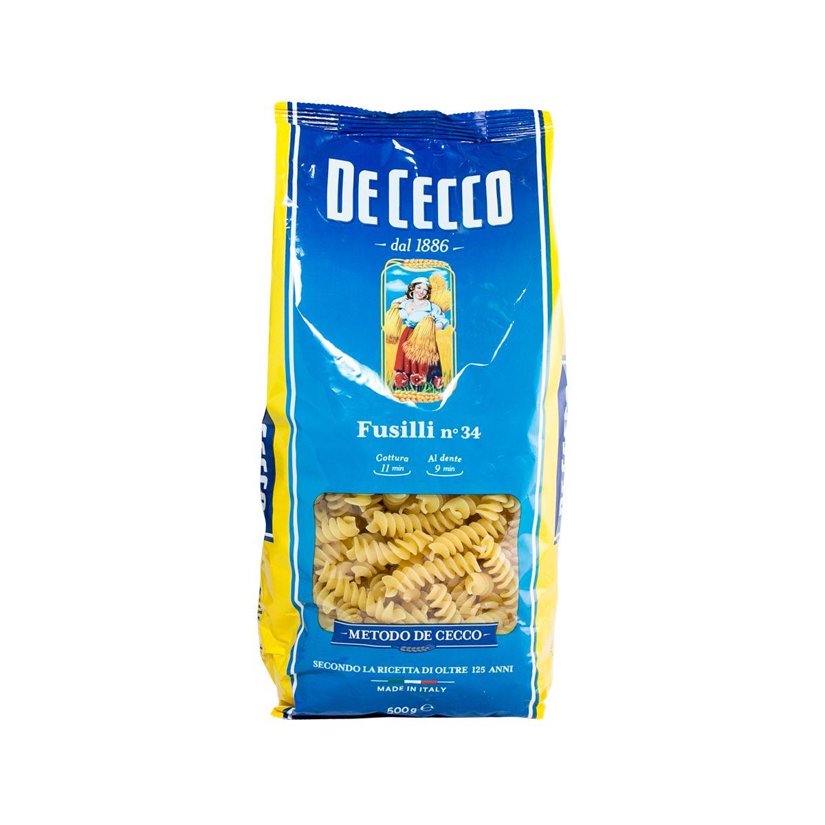 DE CECCO #34 Fusilli (500g)