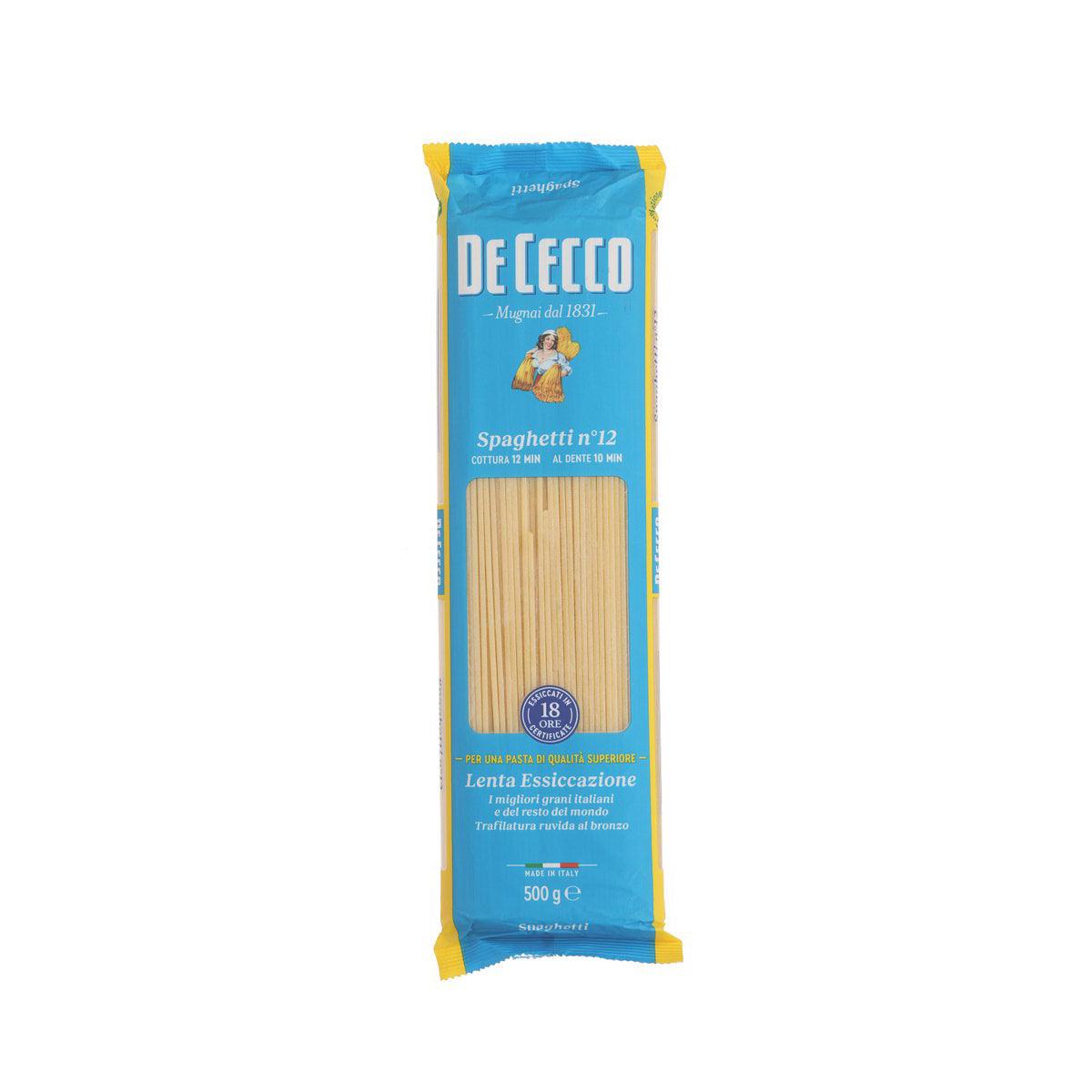 DE CECCO #12 Spaghetti (500g)
