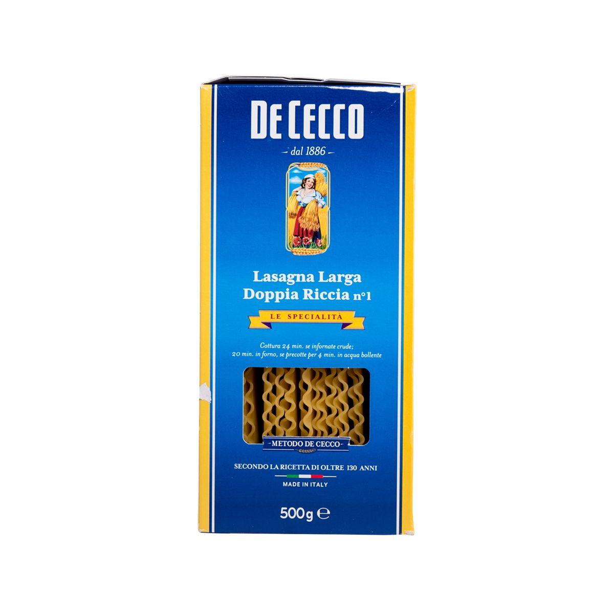 DE CECCO #1 Curly Lasagne (500g)