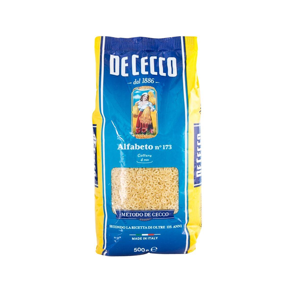 DE CECCO #173 Alfabeto Pasta (500g)