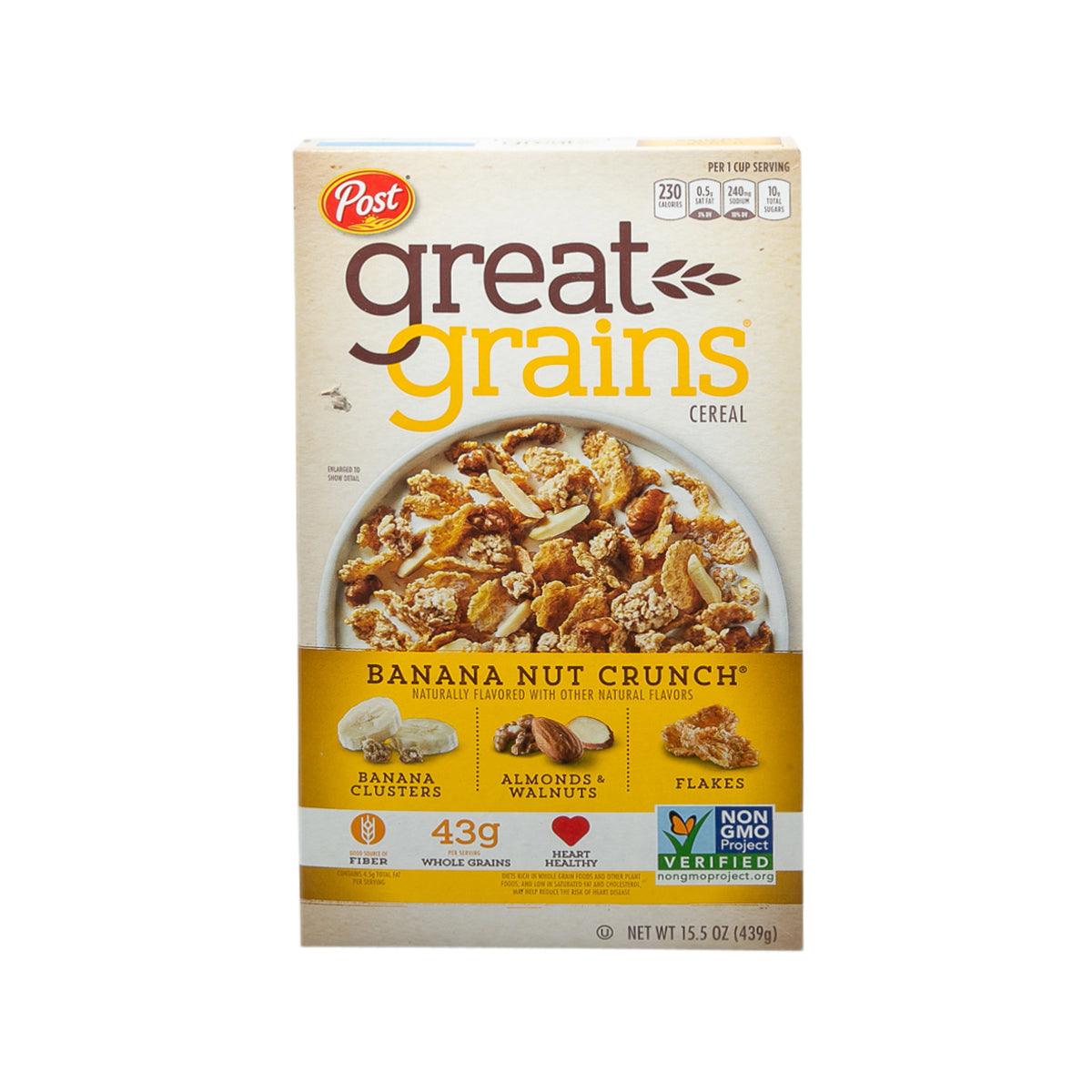 POST Banana Nut Crunch Whole Grain Cereals (US ver) (439g)