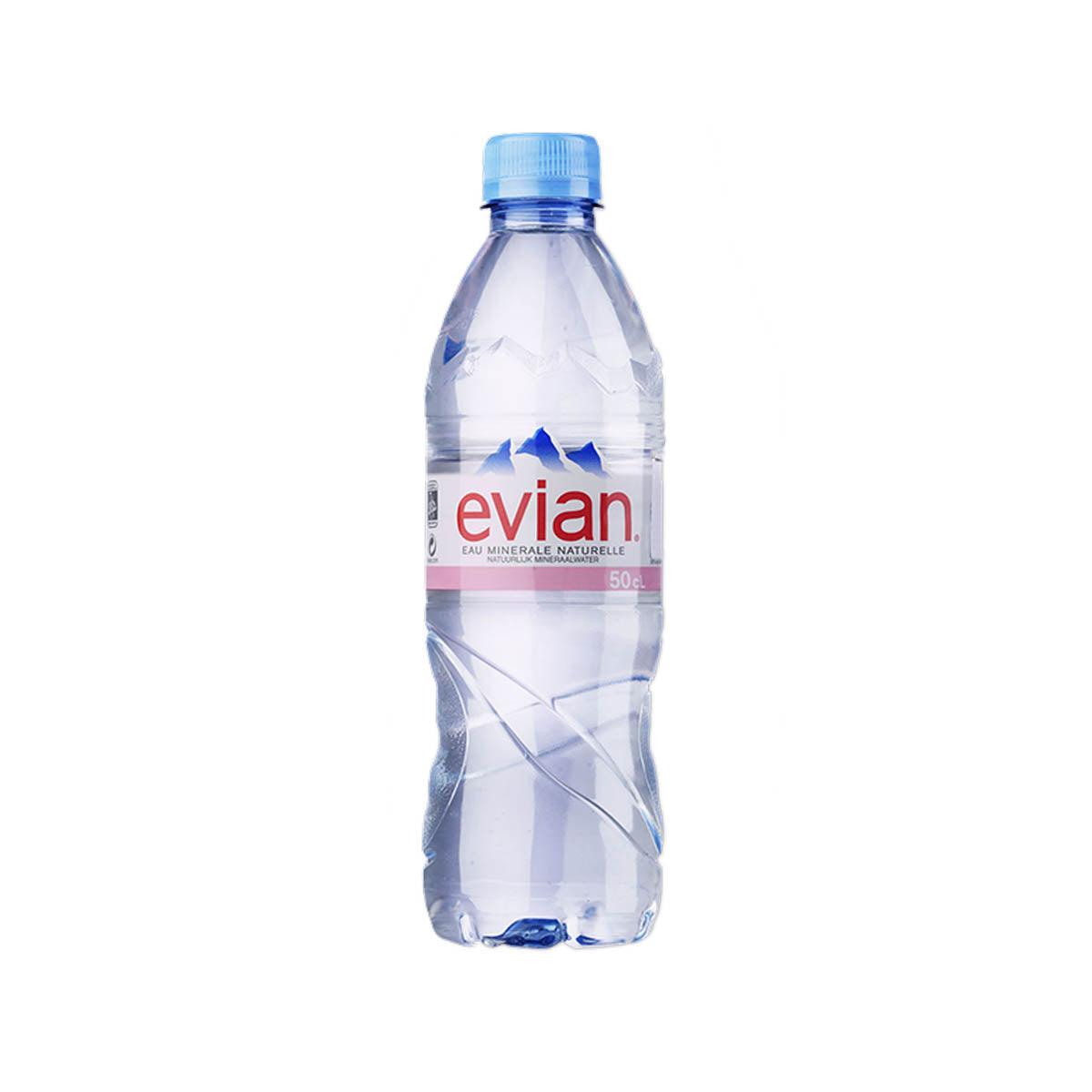 EVIAN Natural Mineral Water (500mL)