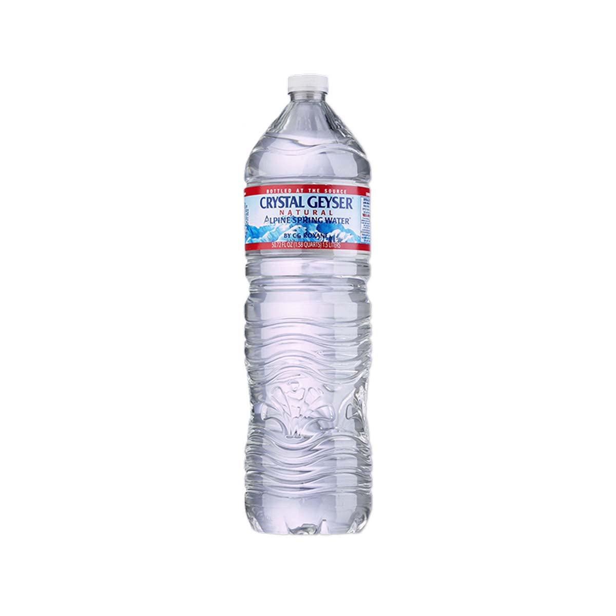CRYSTAL GEYSER Natural Alpine Spring Water (1.5L)