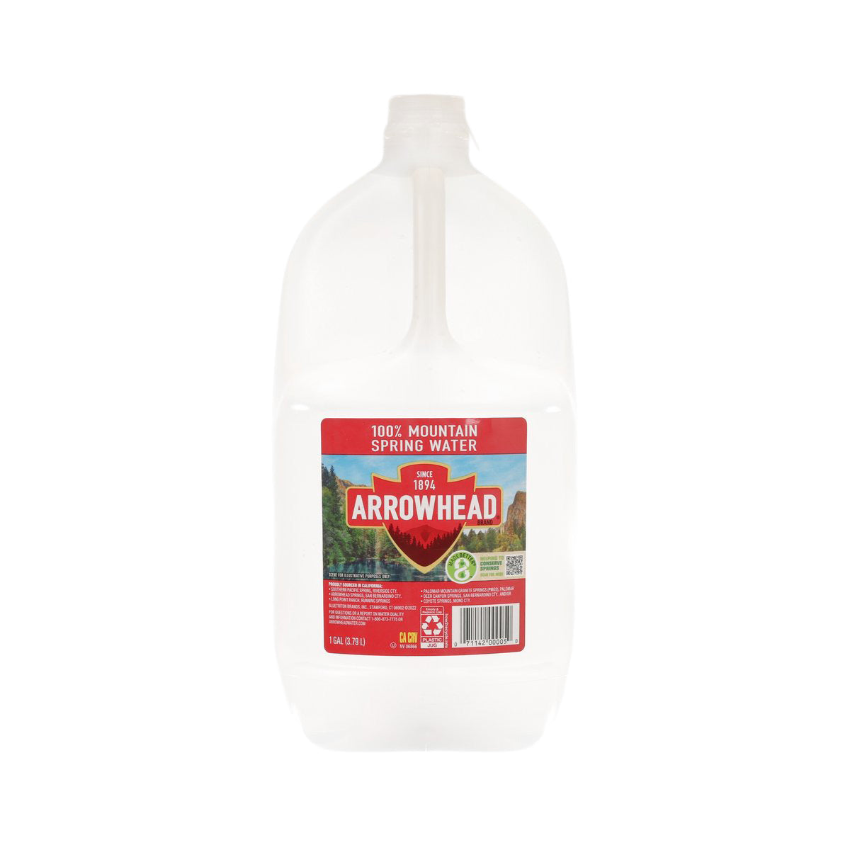 ARROWHEAD Mountain Spring Water (3.79L)