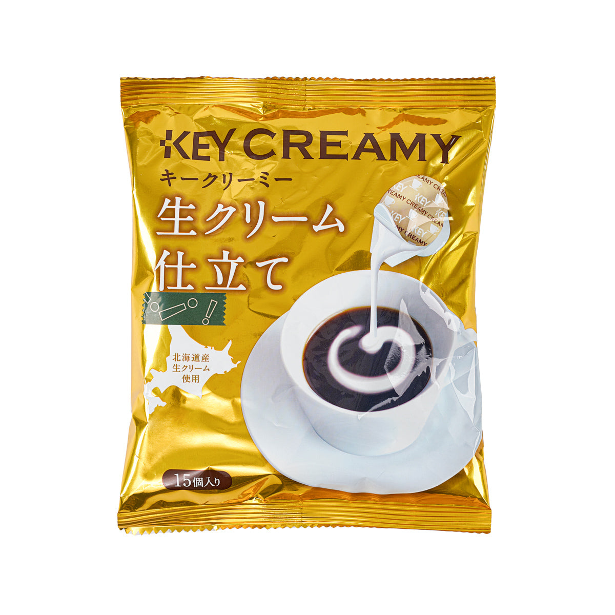 KEYCOFFEE Key Creamy Whipped Cream Coffee Creamer (15pcs)
