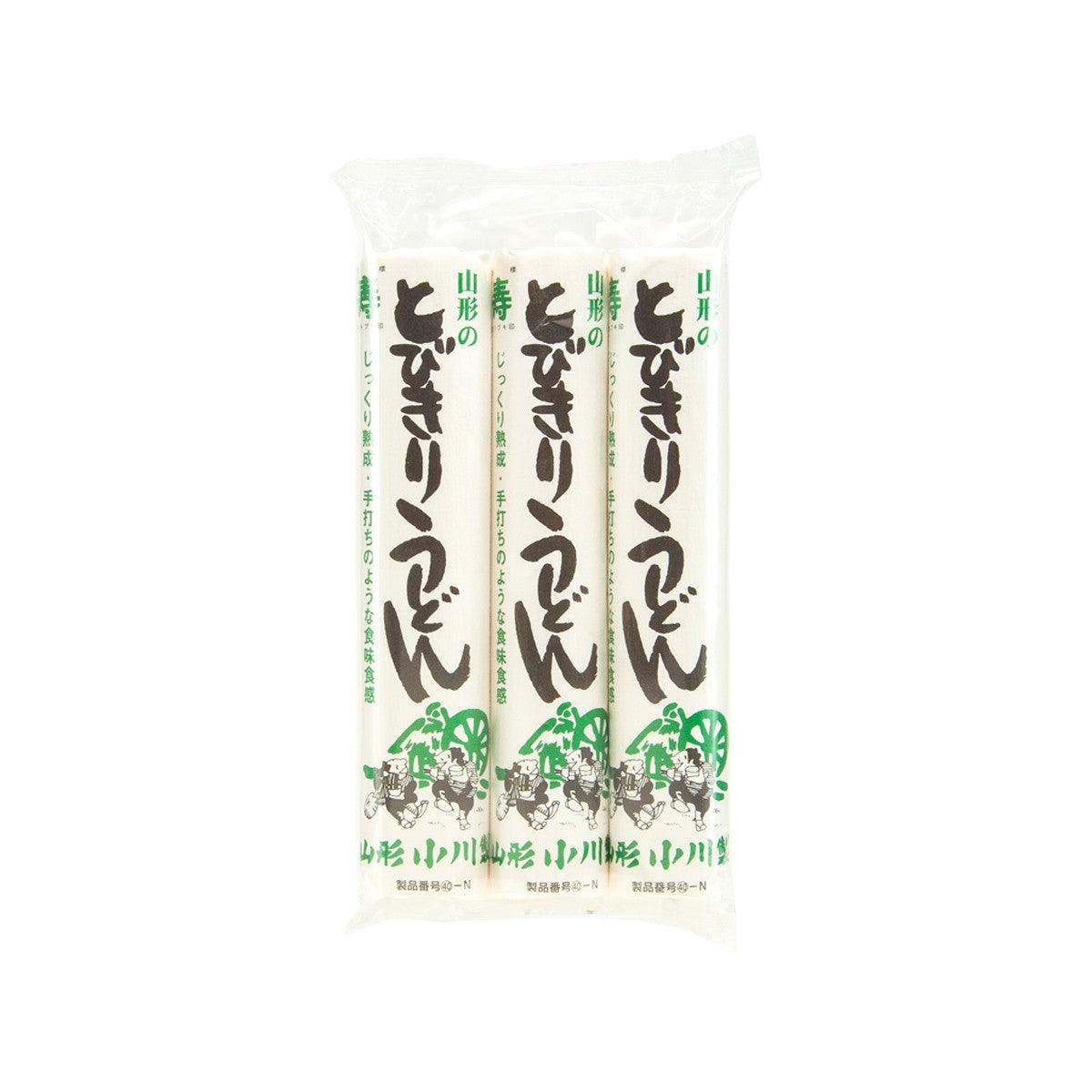 OGAWASEIMEN Yamagata Flat Udon Noodle (3 x 200g)