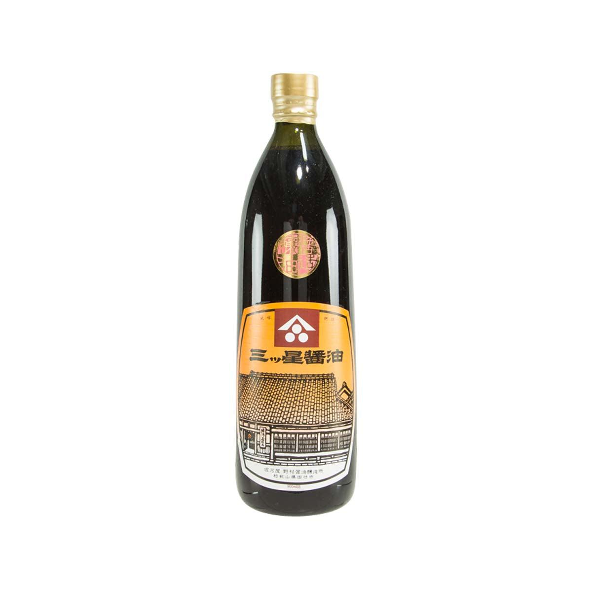 HORIKAWAYANOMURA Mitsuboshi Soy Sauce (900mL)