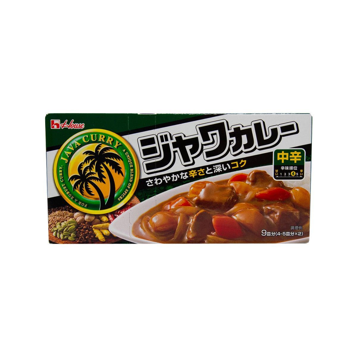 HOUSE Java Curry Roux - Medium Hot (185g)