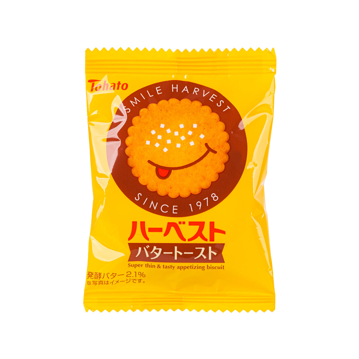 TOHATO Harvest Biscuit - Butter Toast Flavor (4pcs)