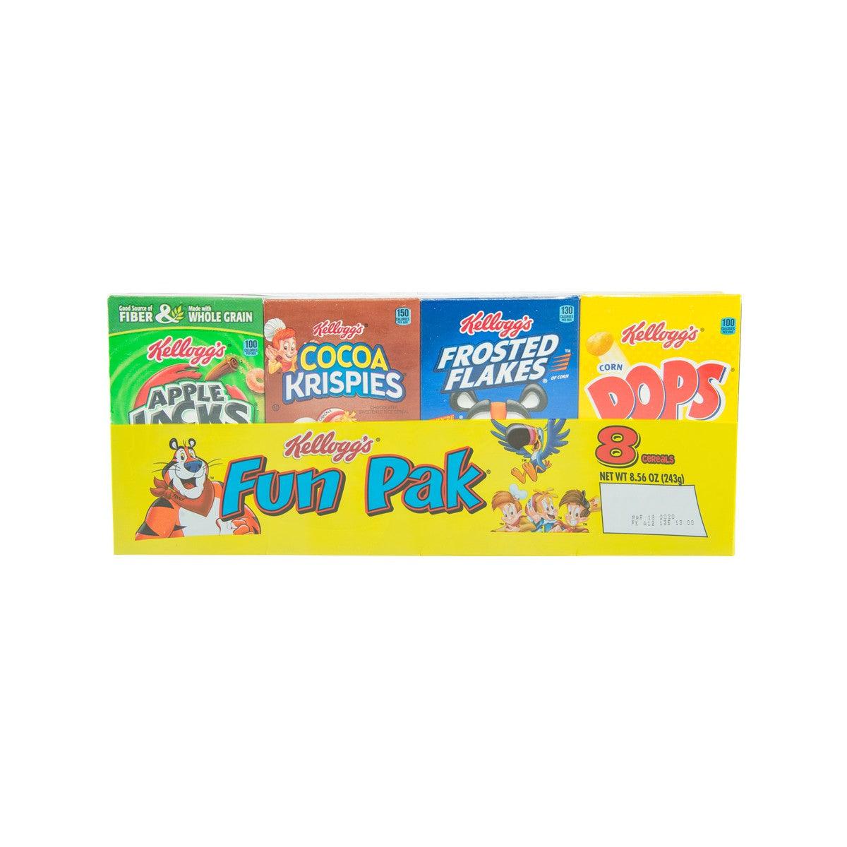 KELLOGG'S Fun Pak Breakfast Cereals (US ver) (243g)