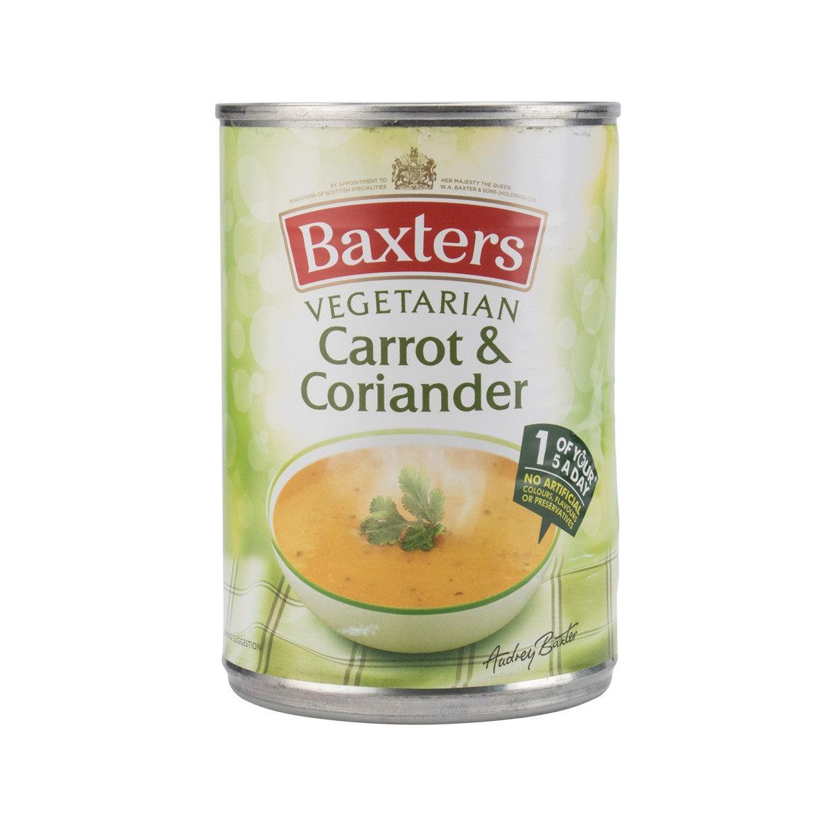BAXTERS Vegetarian Soup - Carrot & Coriander (400g)