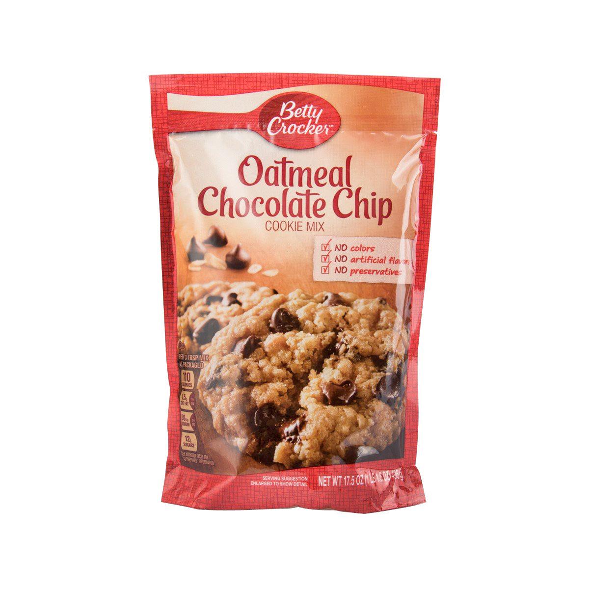 BETTY CROCKER Cookie Mix - Oatmeal Chocolate Chip (496g)