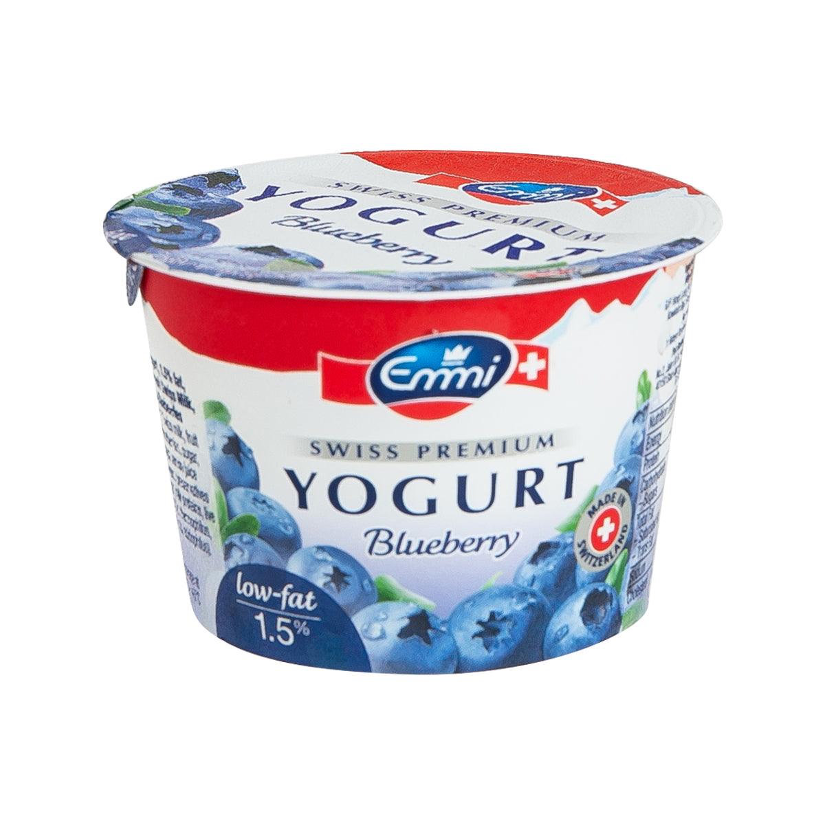 EMMI Swiss Premium Low Fat Yogurt - Blueberry (100g)