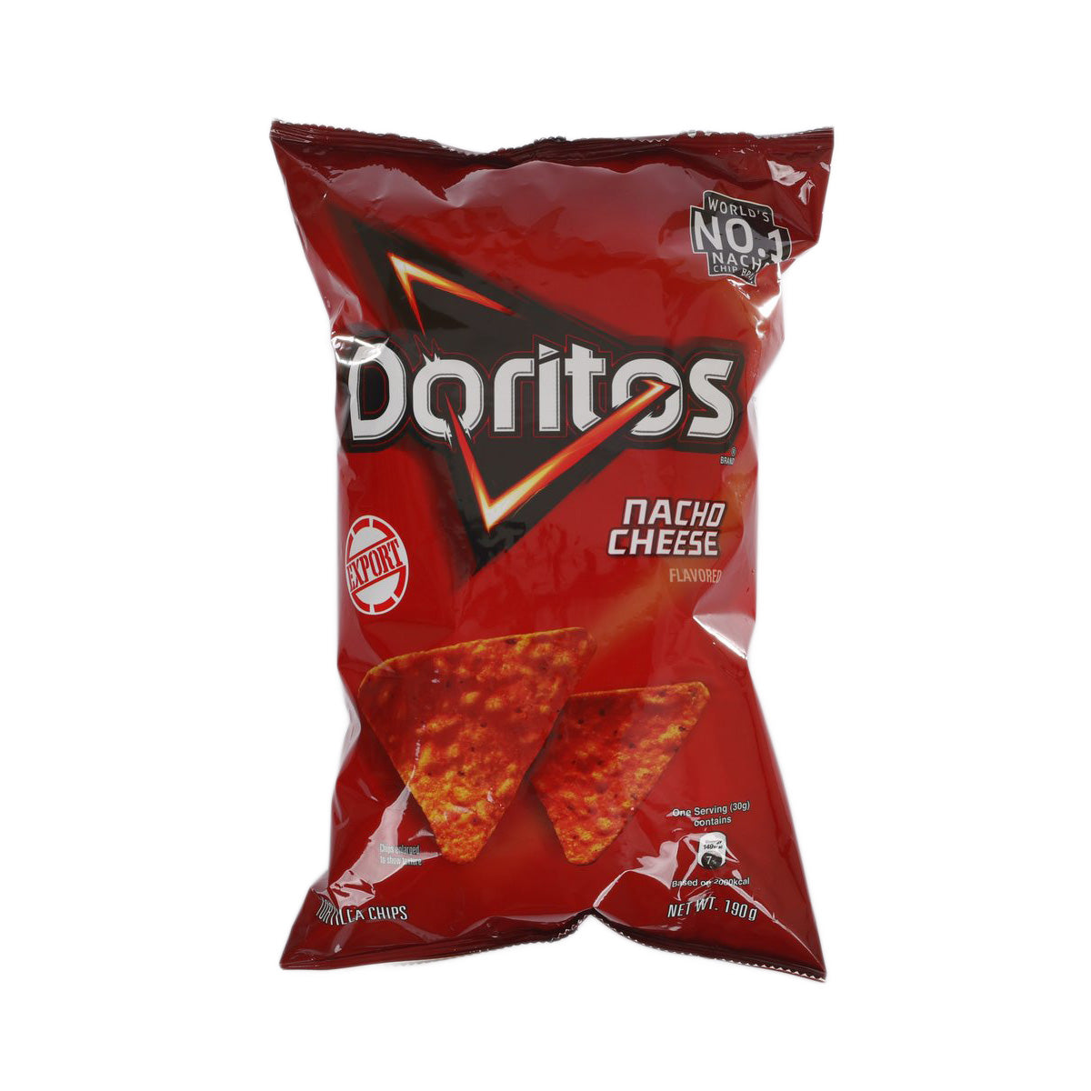 DORITOS Tortilla Chips - Nacho Cheese Flavored (190g)