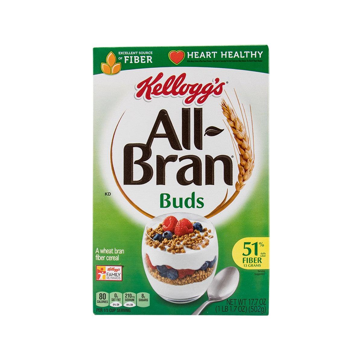KELLOGG'S All-Bran Buds Wheat Bran Fiber Cereal (US ver) (623g)