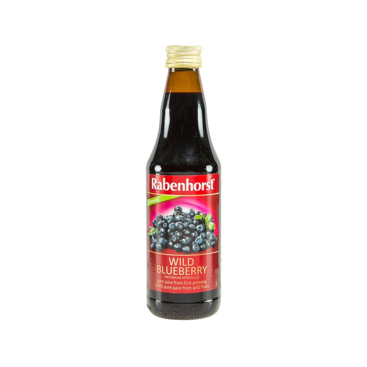 RABENHORST Organic 100% Pure Blueberry Juice (330mL)