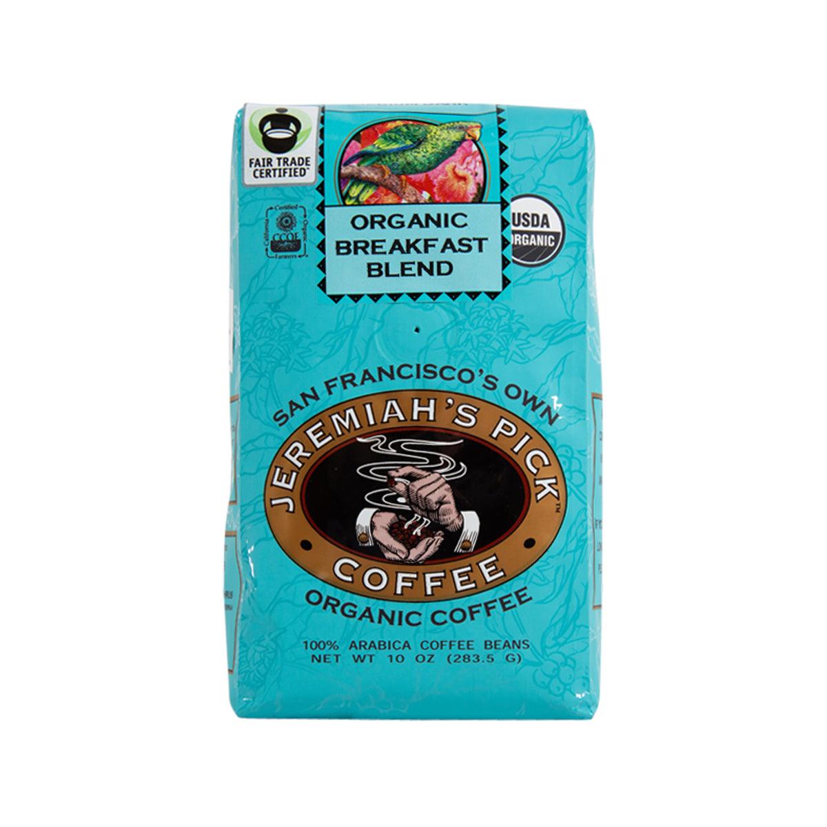 JEREMIAH'S PICK Organic Breakfast Blended Coffee Bean (283.5g)