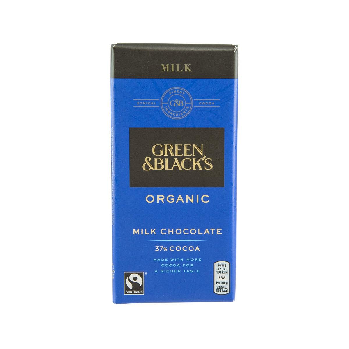 GREEN & BLACK'S Organic Milk Chocolate Bar (90g)