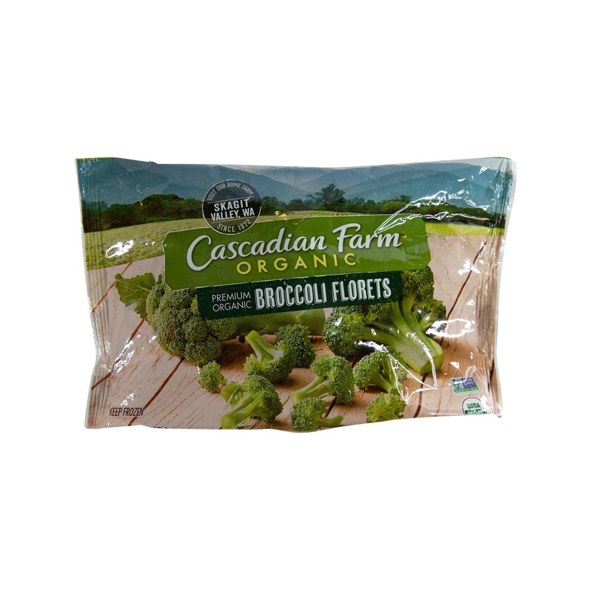 CASCADIAN FARM Premium Organic Broccoli Florets (283g)