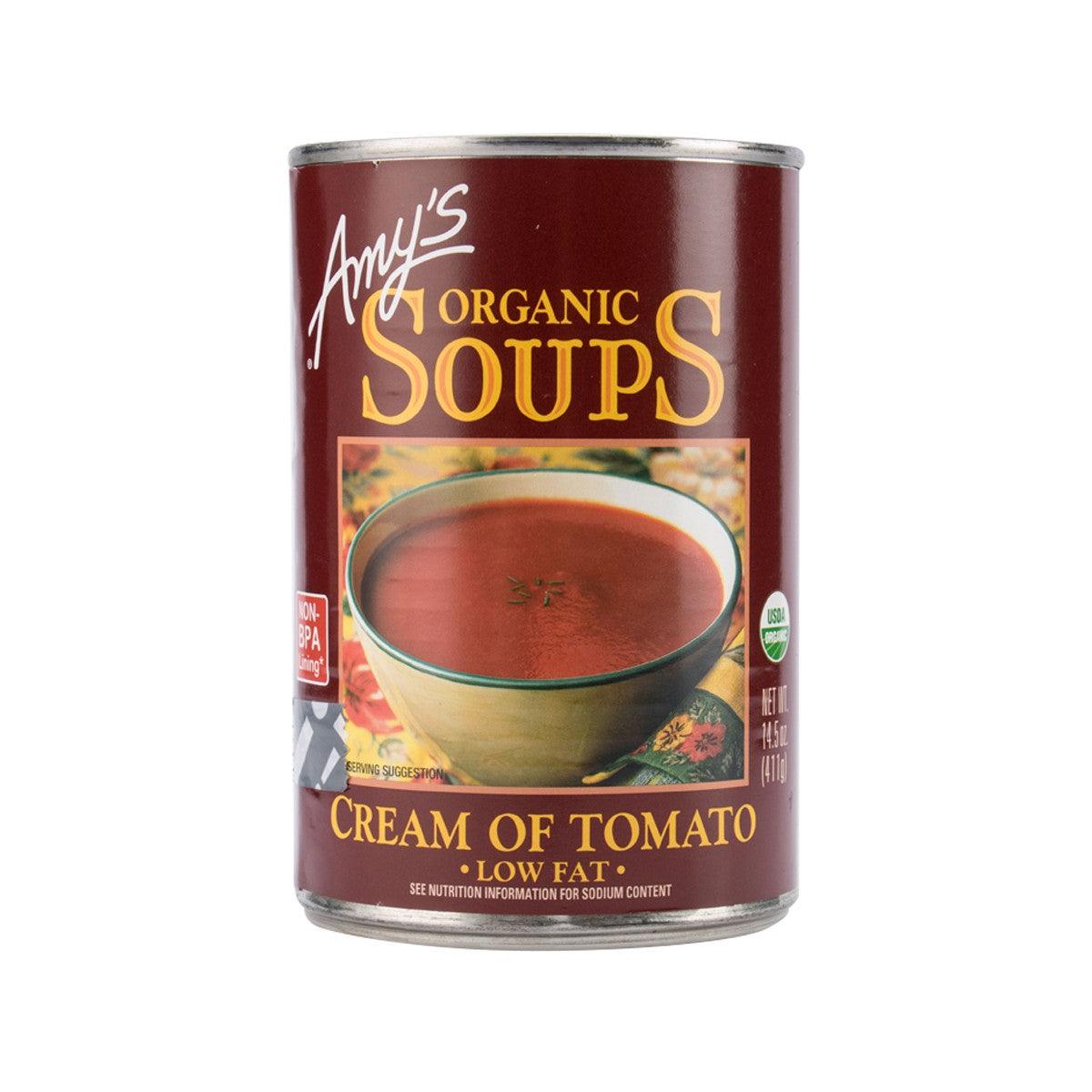 AMY'S KITCHEN Organic Soups - Low Fat Cream of Tomato (411g)