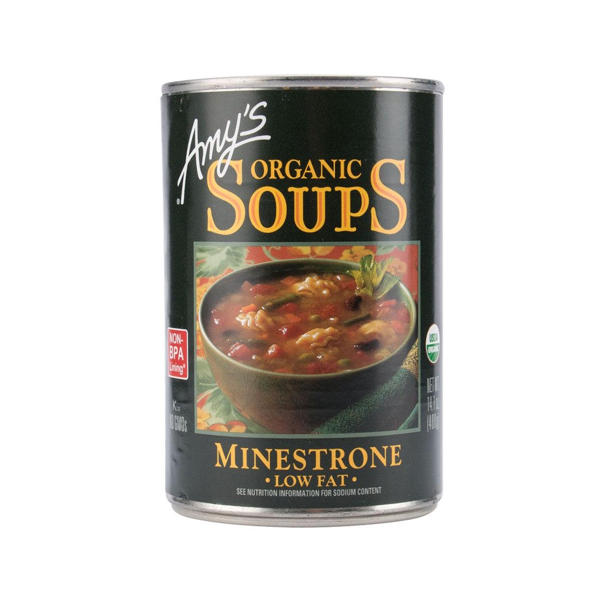 AMY'S KITCHEN Organic Soups - Low Fat Minestrone (400g)