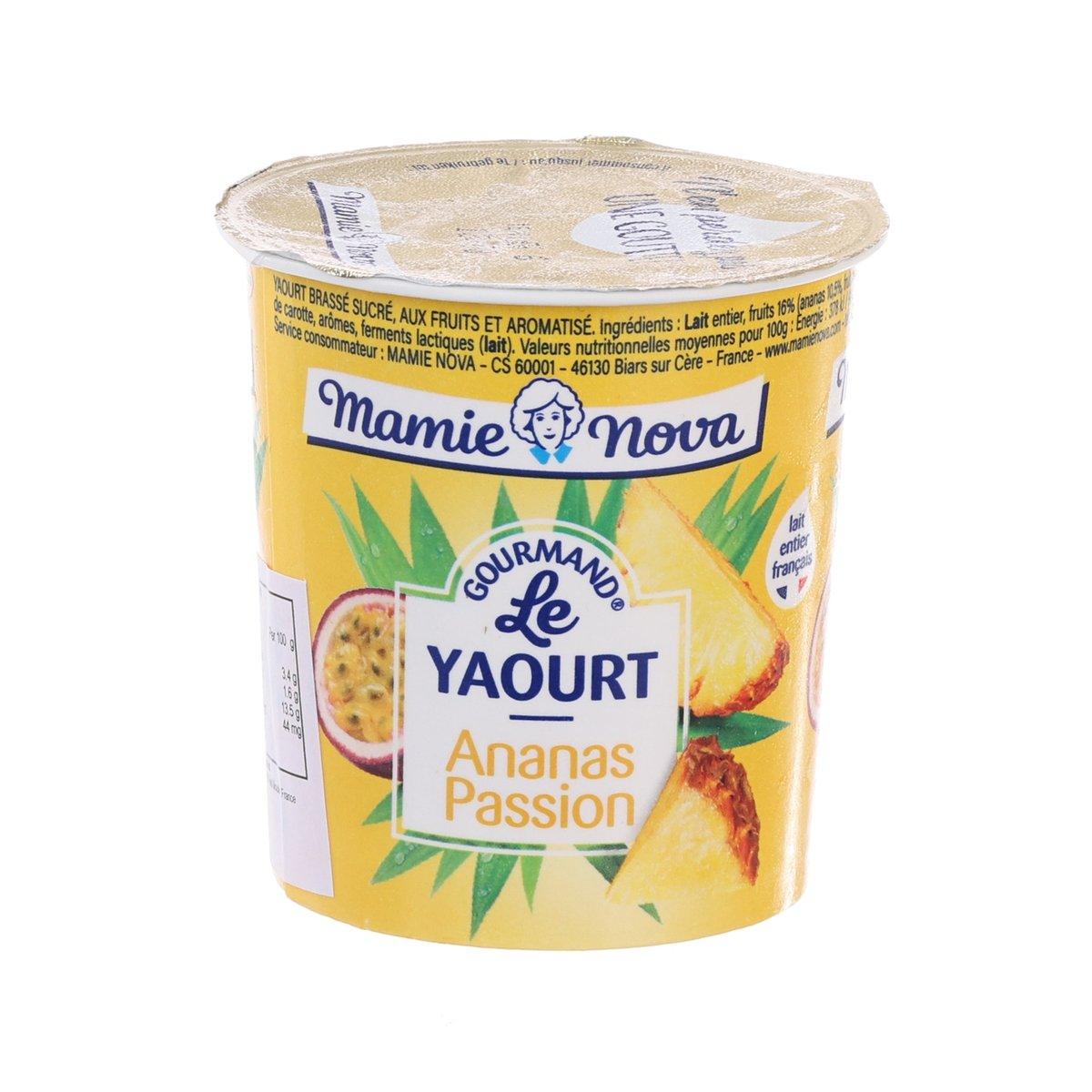 MAMIE NOVA Gourmand Yoghurt - Pineapple & Passion Fruit (150g)