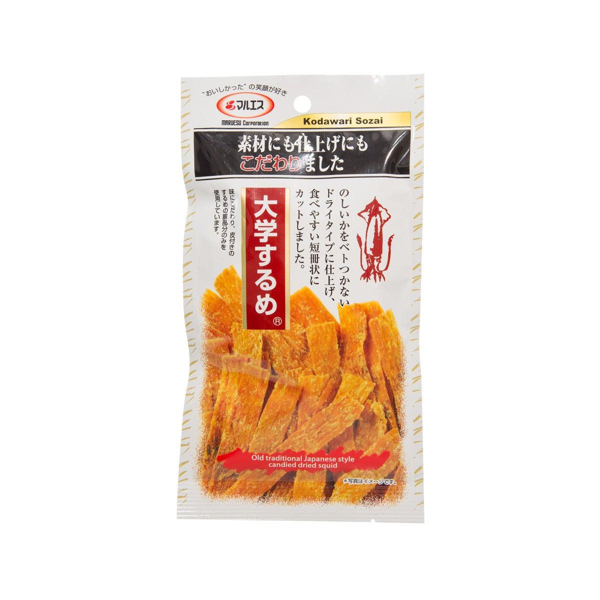 MARUESU Old Traditional Japanese Style Candied Dried Squid (20g)