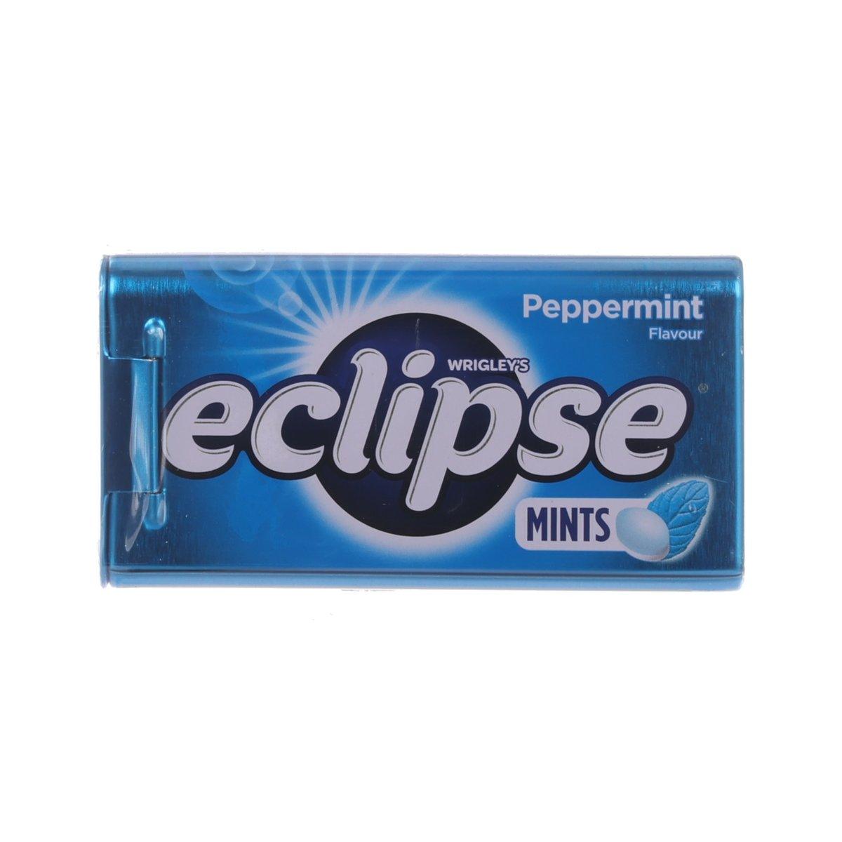 WRIGLEY'S Eclipse Sugarfree Mints - Peppermint Flavour (34g)