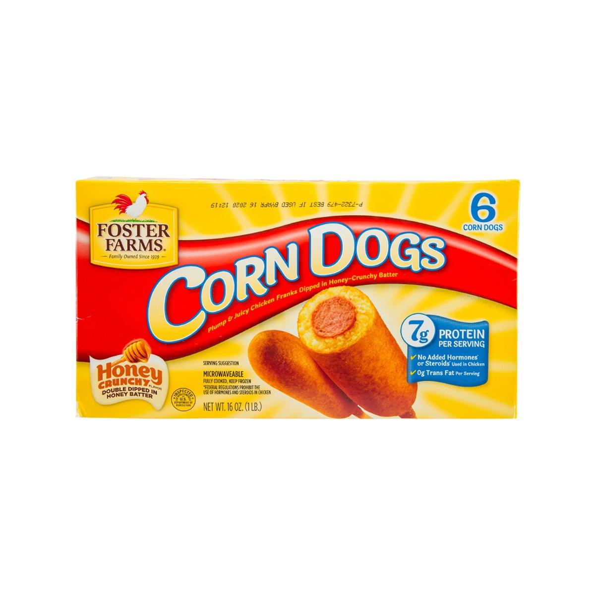 FOSTER FARMS Corn Dogs - Honey Crunchy Flavor (16oz)