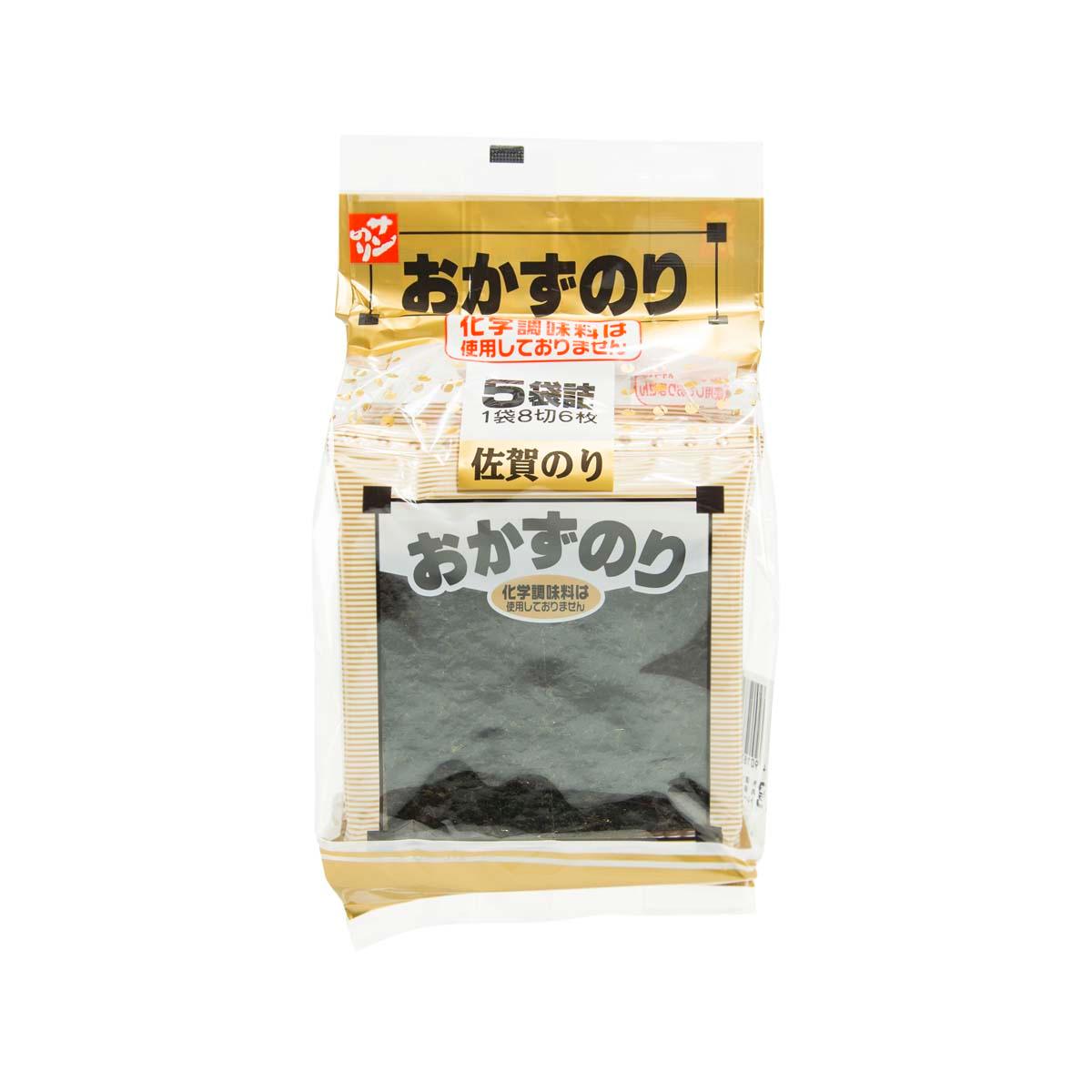 SANNORI Saga Seasoned Seaweed (4 x 6pcs)