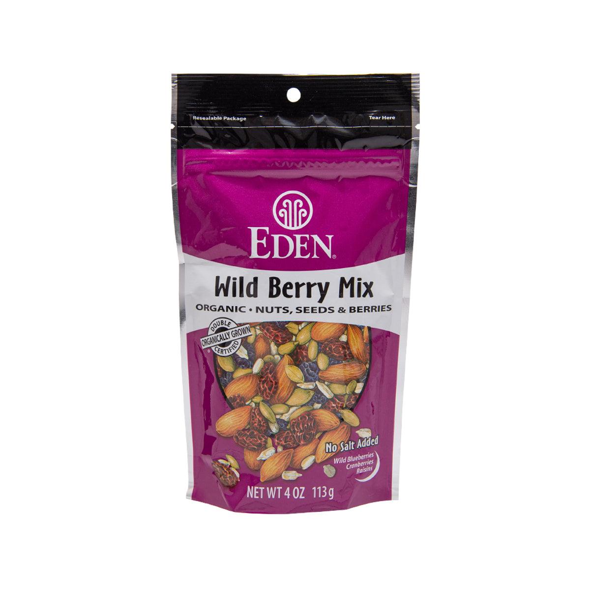 EDEN Organic Wild Berry Mix - Nuts, Seeds & Berries (113g)