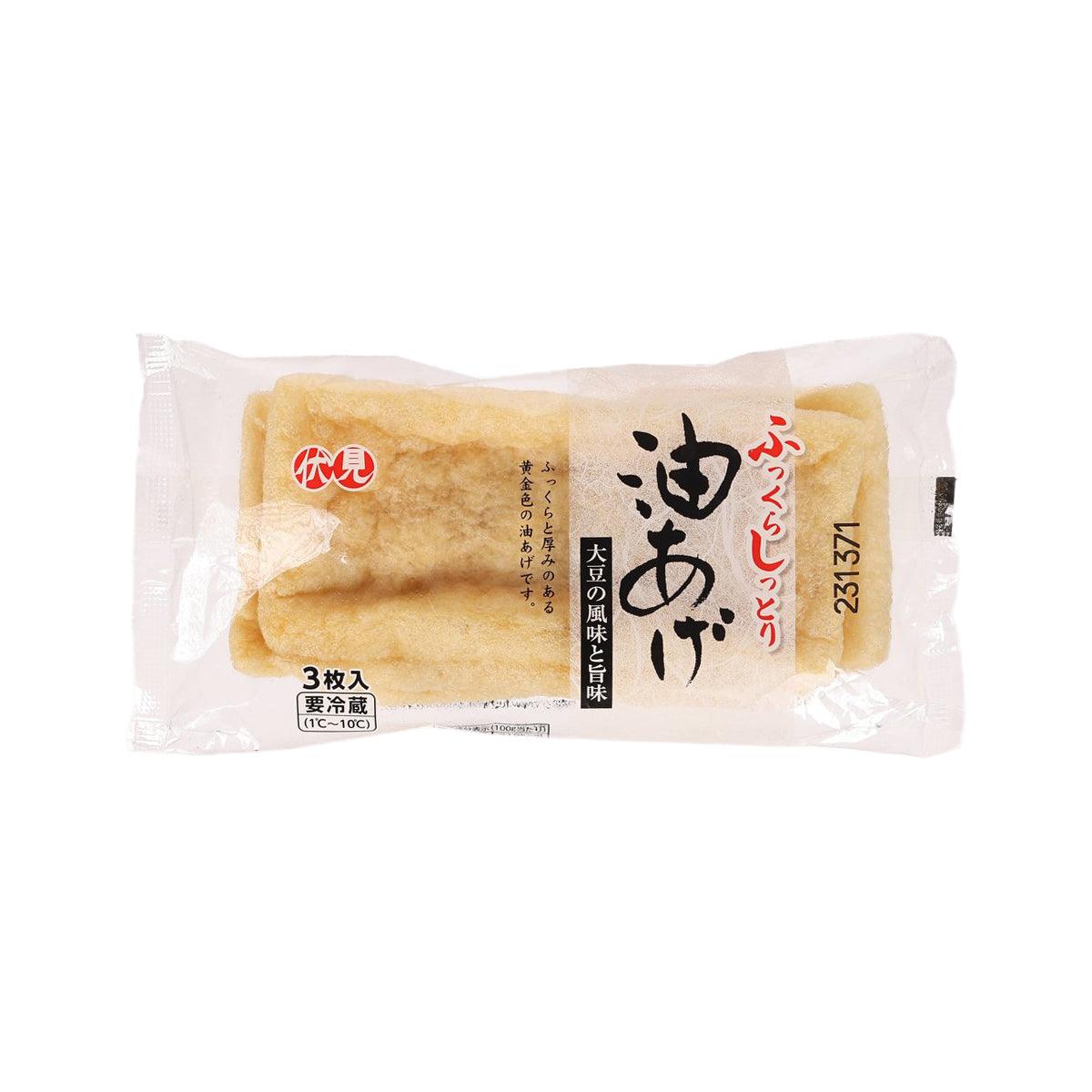 FUSHIMI KAMABOKO Aburaage Deep Fried Beancurd Skin (3pcs)