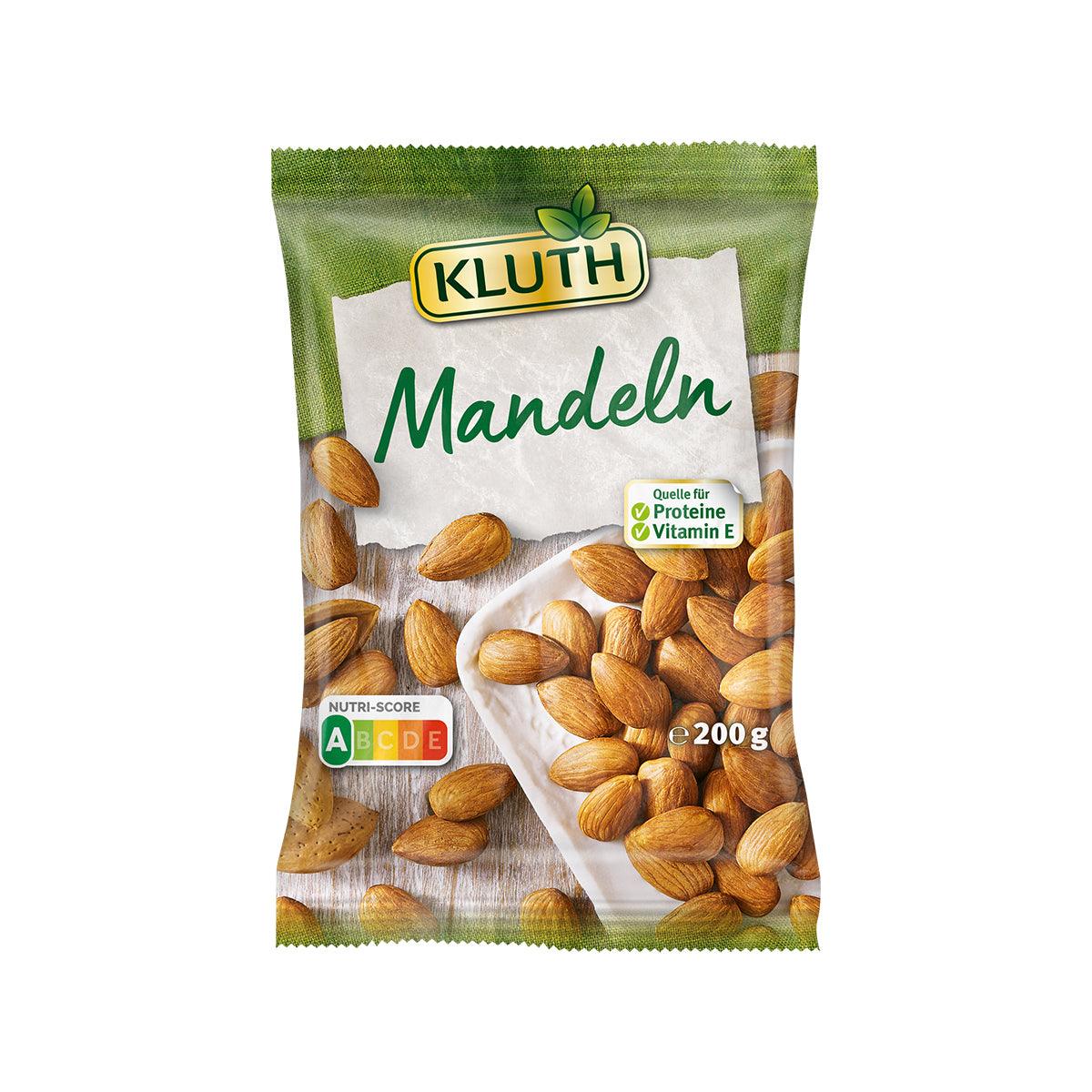 KLUTH Raw Almonds - Brown (200g)