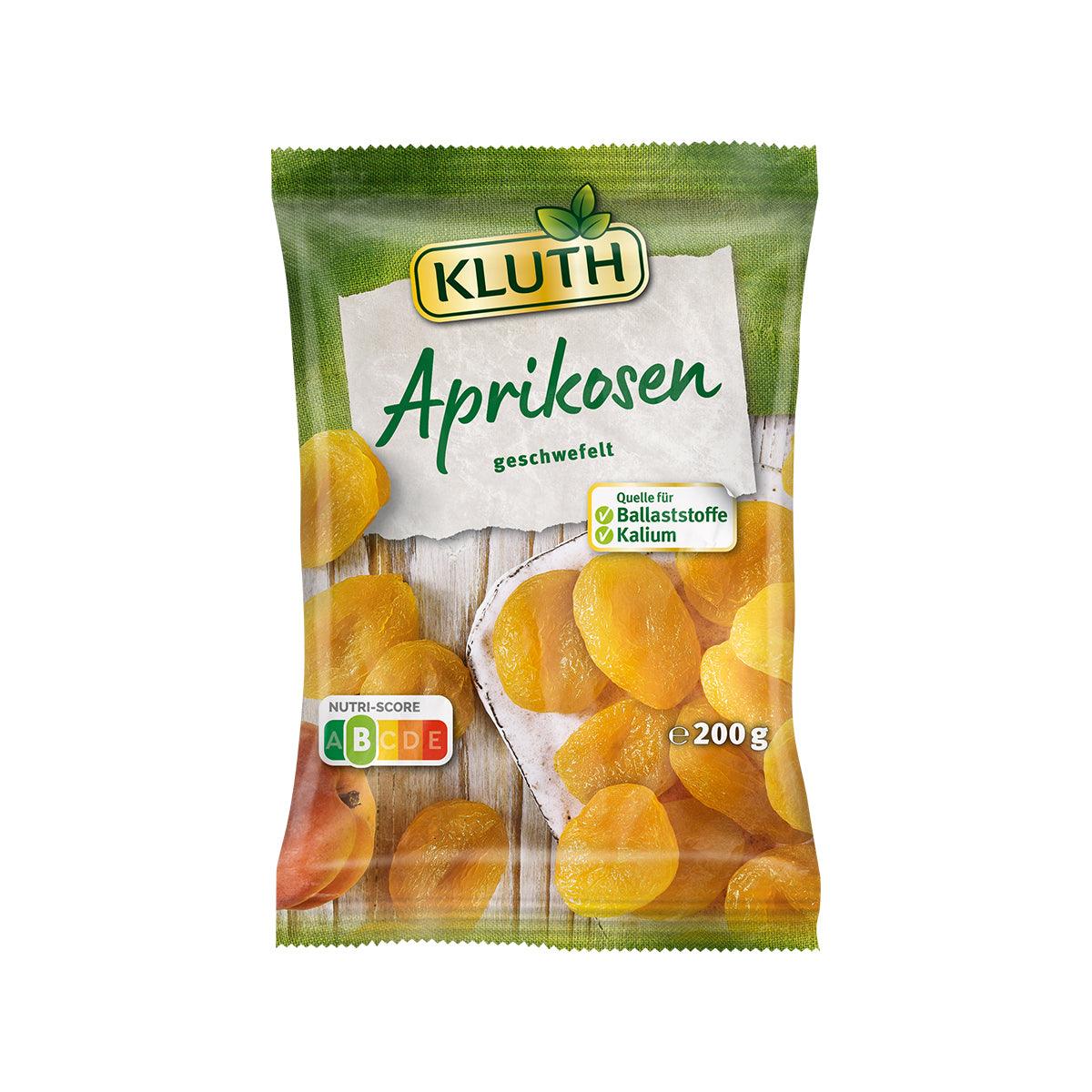 KLUTH Raw Apricots, Dried (200g)