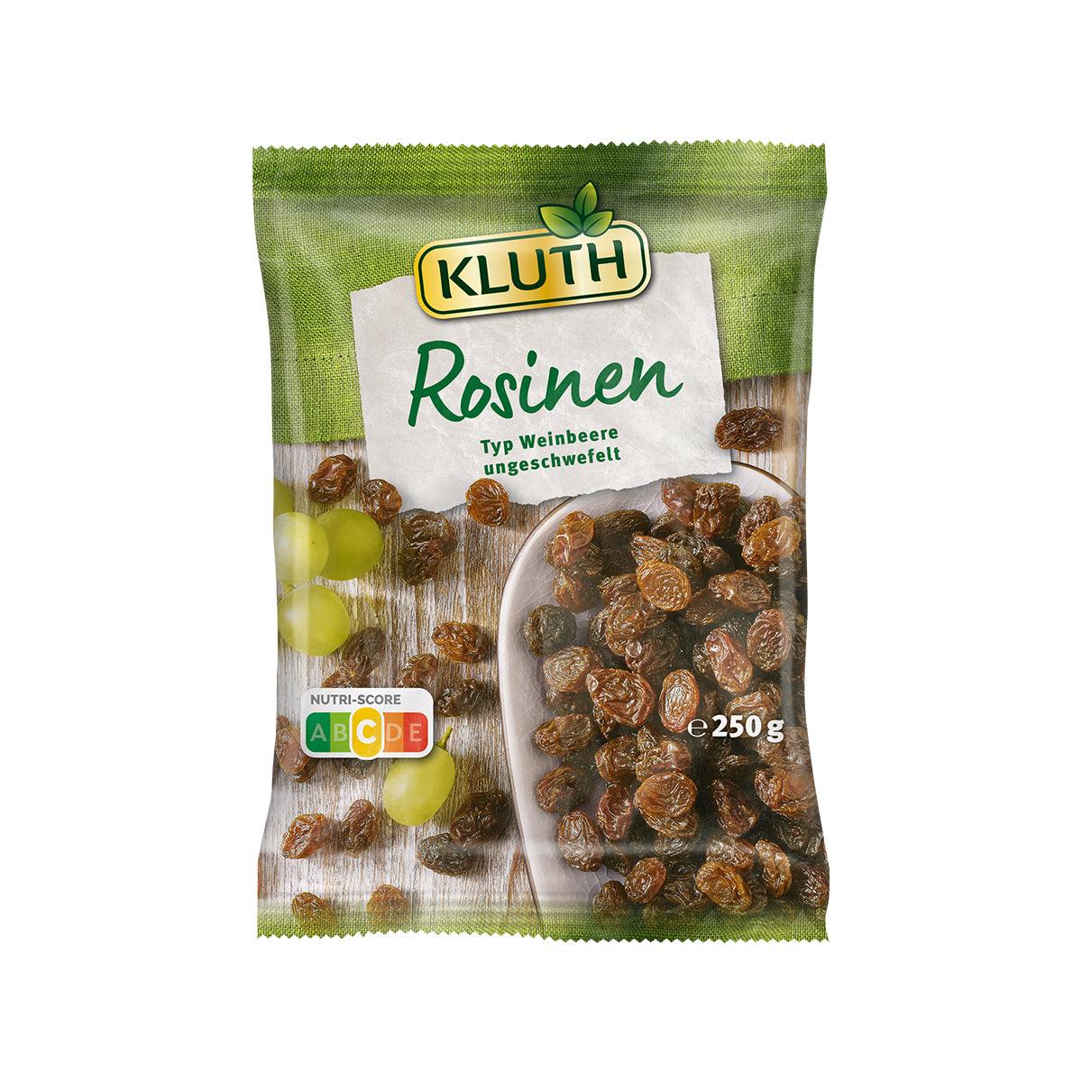 KLUTH Raw Grapes, Unsulphured (250g)