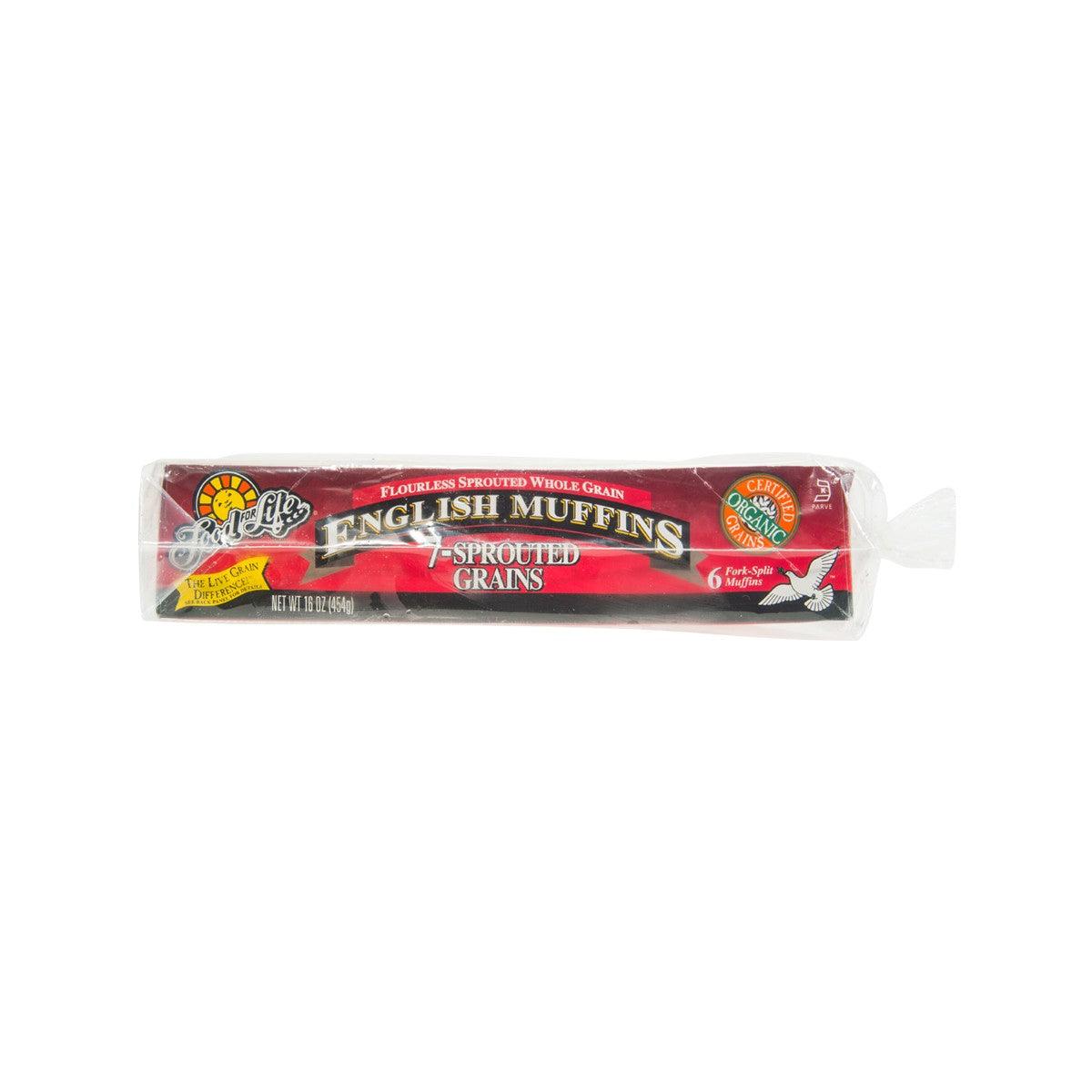 FOOD FOR LIFE 7-Sprouted Grains English Muffins (454g)