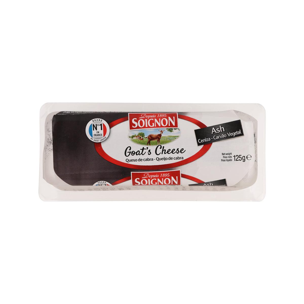 SOIGNON Goat Cheese with Ash (125g)