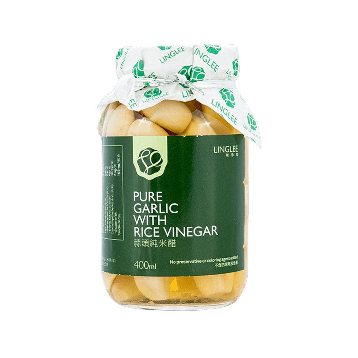 LING LEE Pure Garlic with Rice Vinegar (400mL)