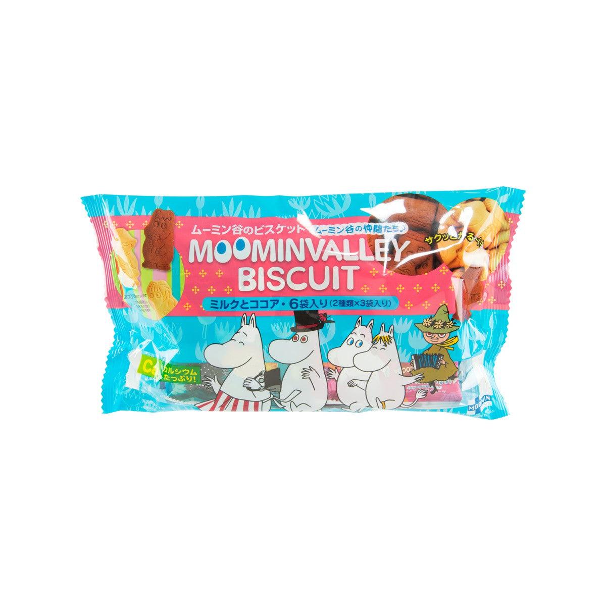 HOKURIKU Moominvalley Biscuits - Milk & Cocoa (120g)