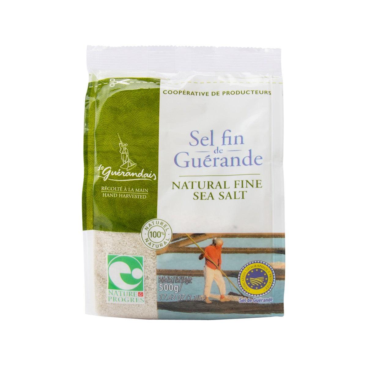 LE GUERANDAIS Natural Fine Sea Salt (500g)