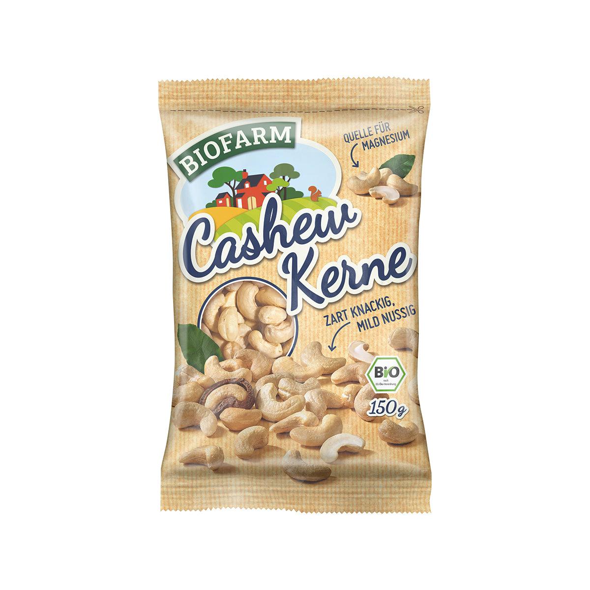 KLUTH Raw Organic Cashew Nut Kernels (150g)