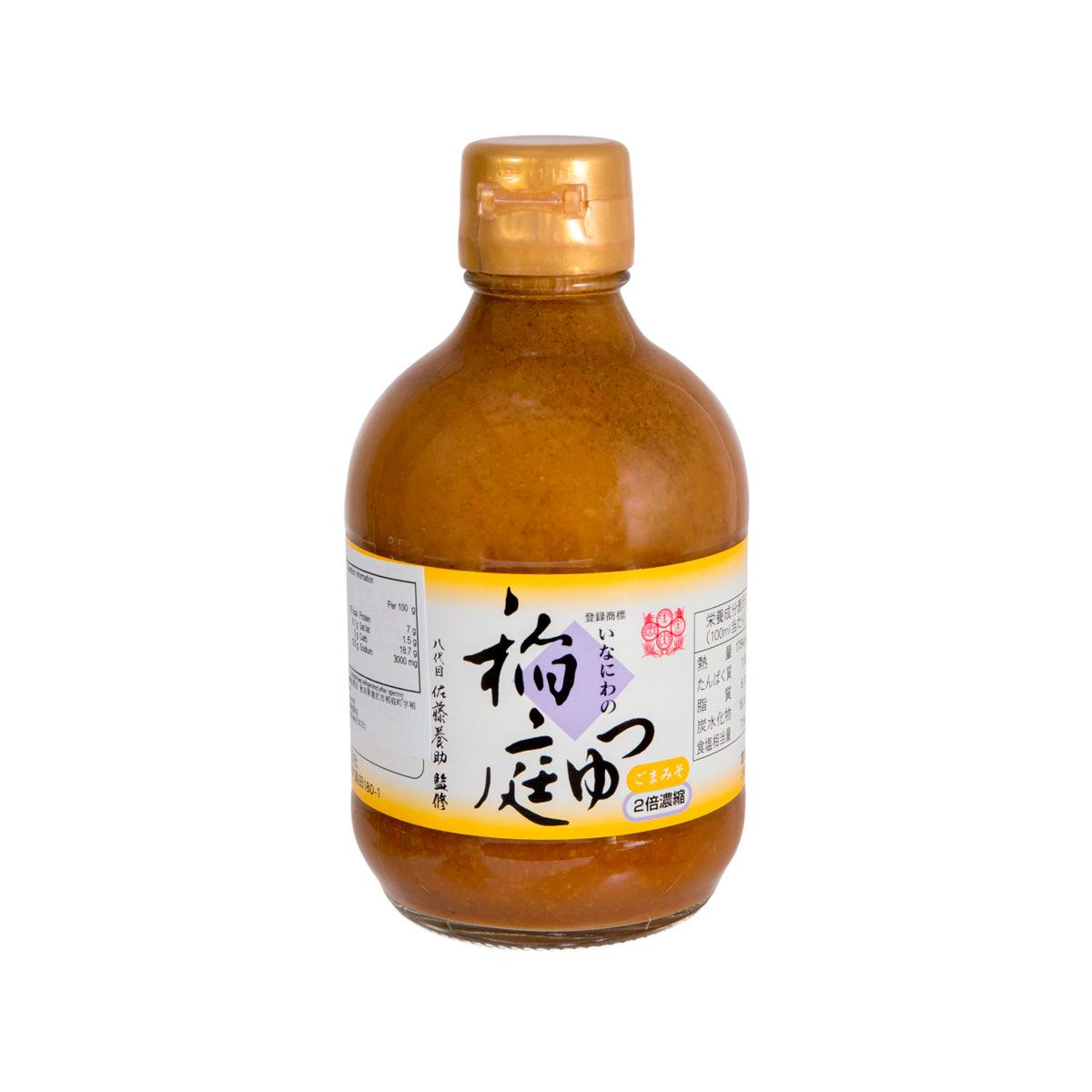 SATOYOSUKE Inaniwa Sesame & Miso Sauce for Noodle (300mL)