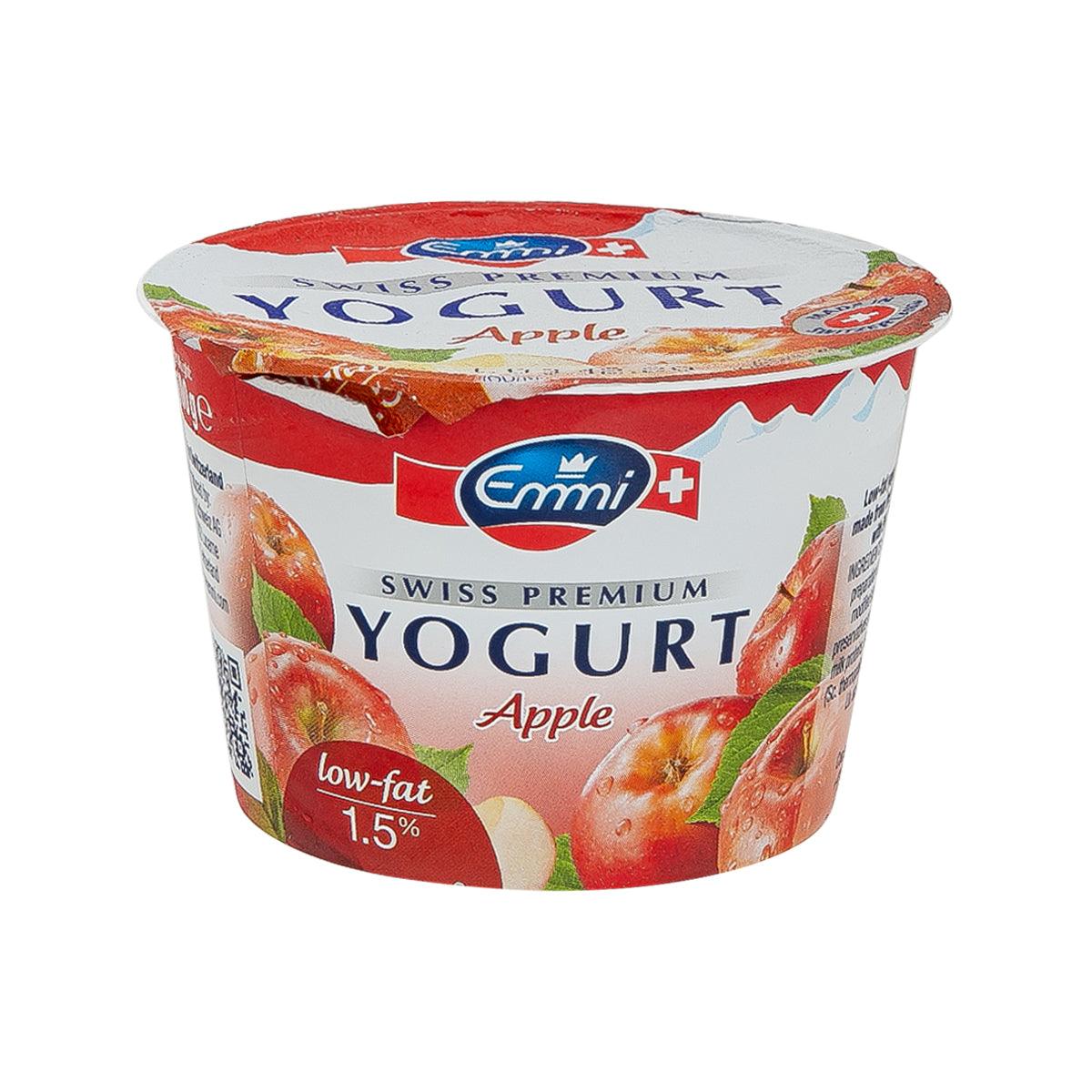 EMMI Swiss Premium Low Fat Yogurt - Apple (100g)
