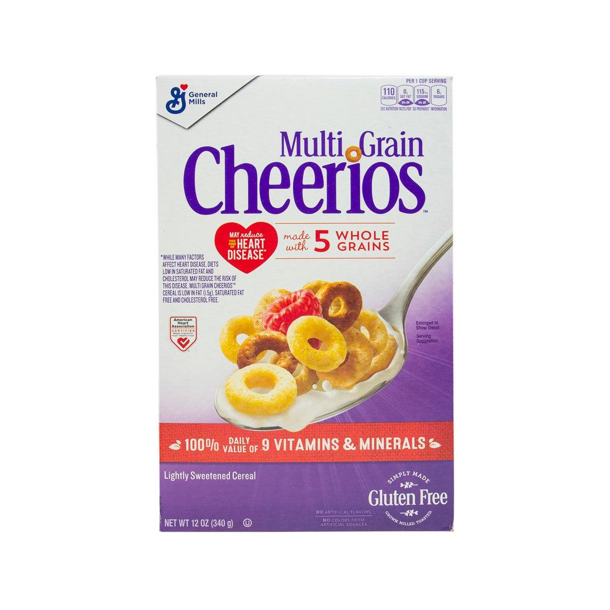 GENERALMILLS Multi Grain Cheerios Cereal (340g)