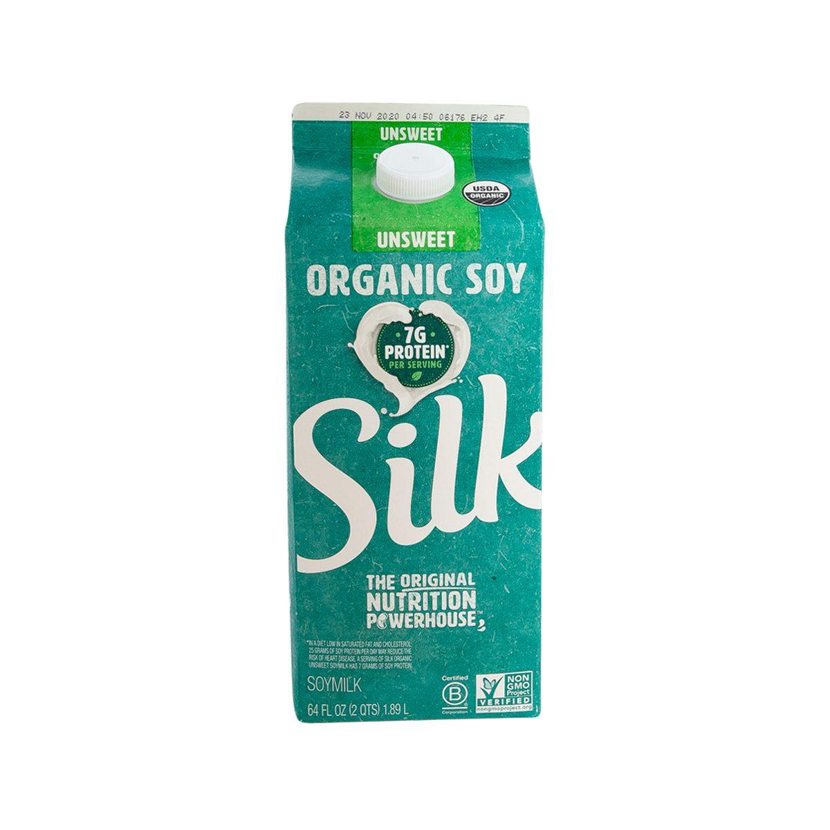 SILK Organic Soymilk - Unsweetened (1.89L)
