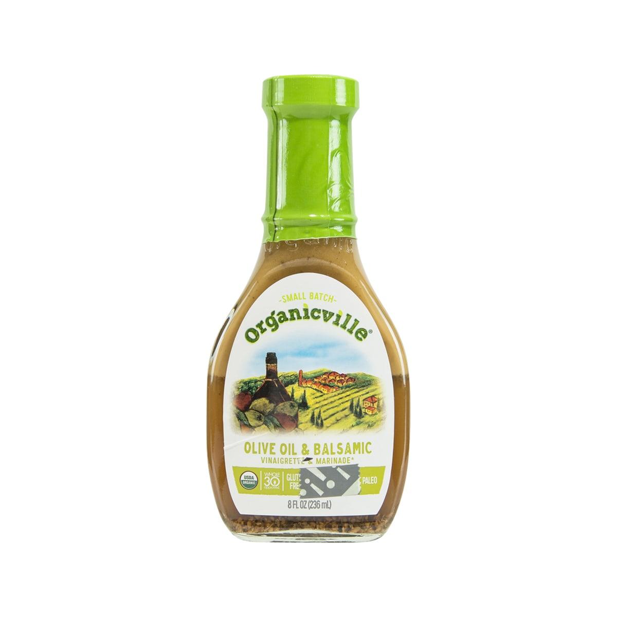 ORGANIC VILLE Organic Vinaigrette & Marinade - Balsamic with Olive Oil (236mL)