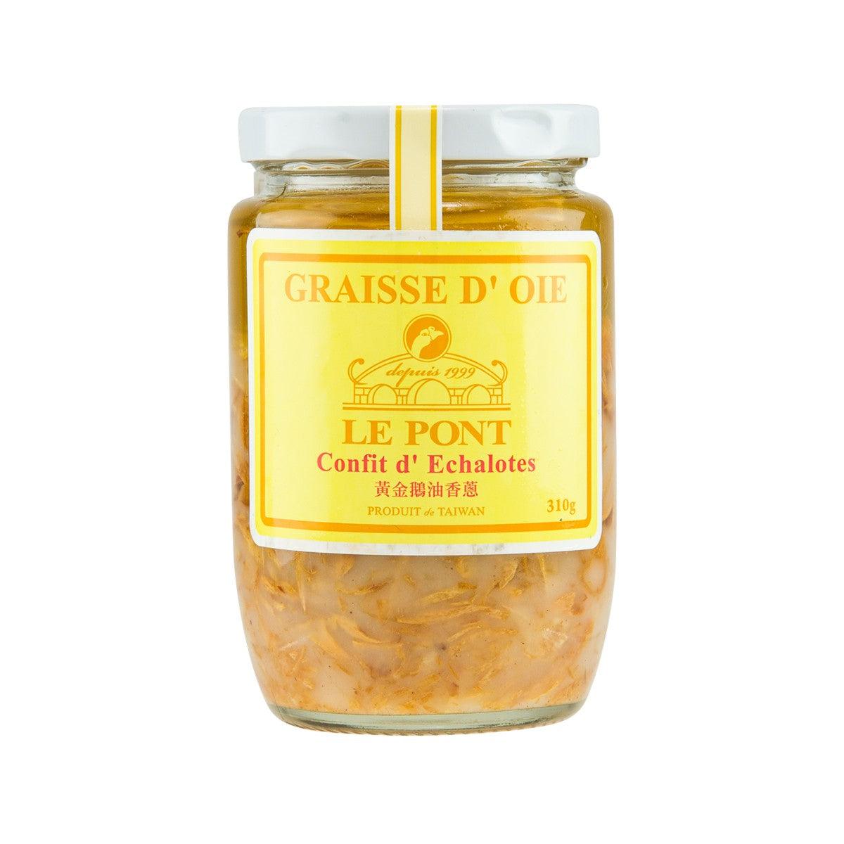 LE PONT Graisse d'Oie Confit of Shallots (310g)