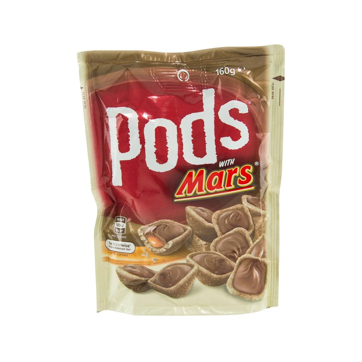 PODS Biscuit Wafer with Mars Caramel & Milk Chocolate (160g)